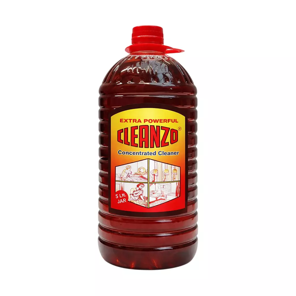 Cleanzo Go Clean Concentrated Floor Cleaner Brown Fresh Fragrance Liquid Form 5 L Can Packaging Type