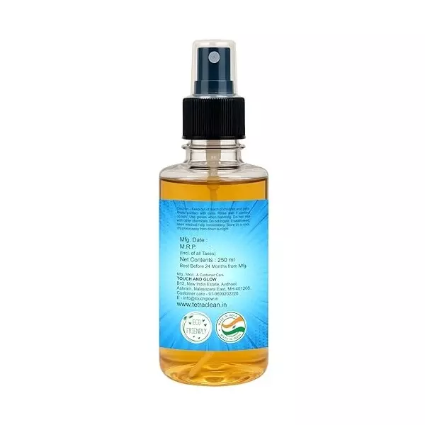 TetraClean Cement Remover Spray 250 ml Fresh Scent Mineral Oil Free Inorganic for Tiles, Floors, Marble, Granite, Bricks, Metal