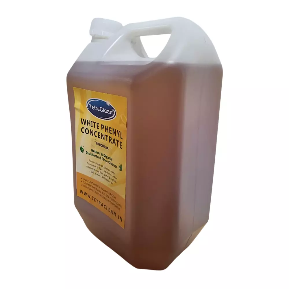 TetraClean 5 L Citronella Fragrance White Liquid Concentrated Phenyl