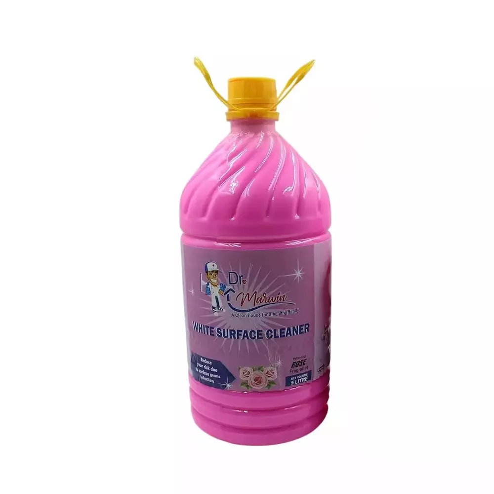 Dr. Marwin Phenyl Combo White (5L) Rose for Home, School & Hospitals