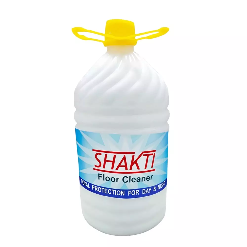 Shakti Floor Cleaner Phenyl 5 L Capacity Liquid Form White Refreshing Natural Fragrance Bottle Packaging Type for Floor & Bathroom