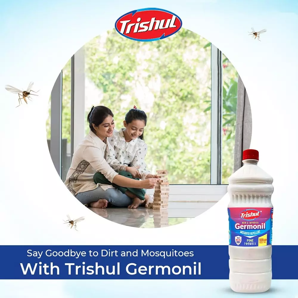 Trishul White Floor Cleaner Phenyle 5 L (Pack of 2)