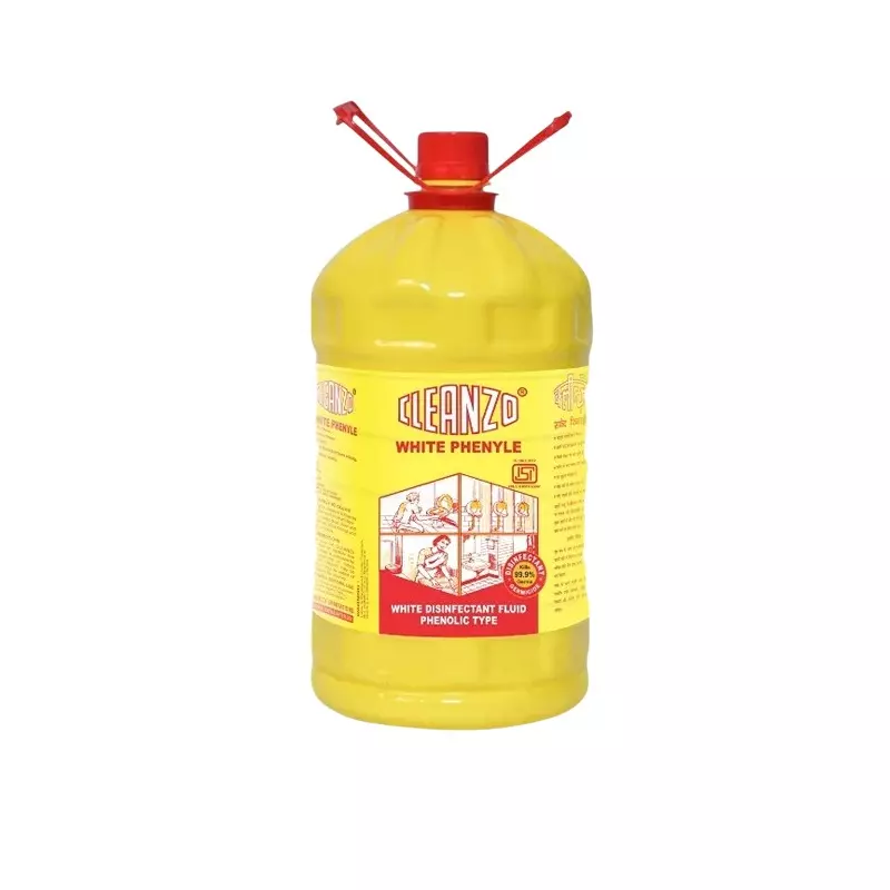 Cleanzo White Phenyl White Standard Phenyl Fragrance Liquid Form 2 L Bottle Packaging Type