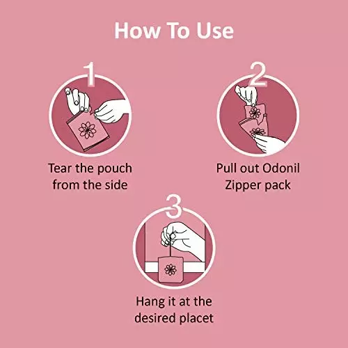 Odonil Air Freshener Zipper 10 g lavender (Pack of 30)