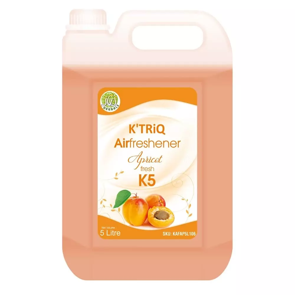 K TRiQ Air Freshener 5 L Can Liquid Apricot for Industrial & Commercial Use