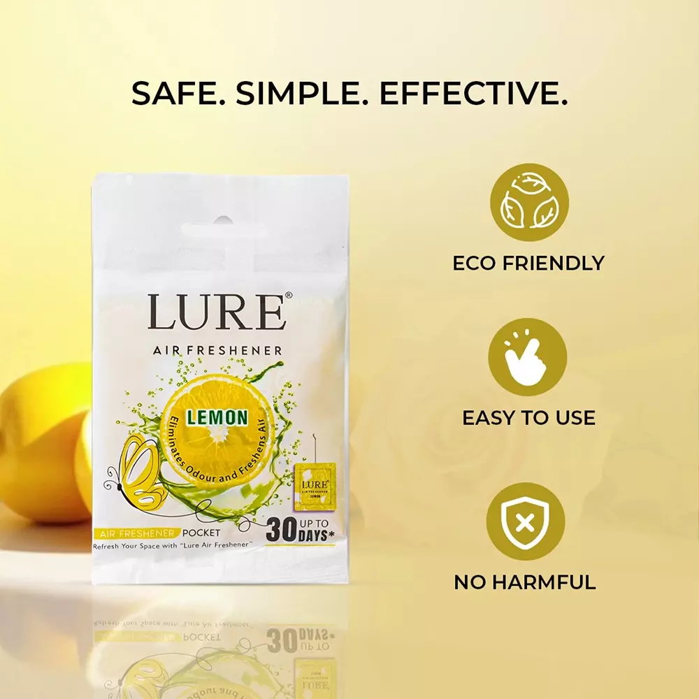 lure-10-g-air-freshener-diffuser-type-lemon-fragrance-in-gel-form-suitable-for-cars