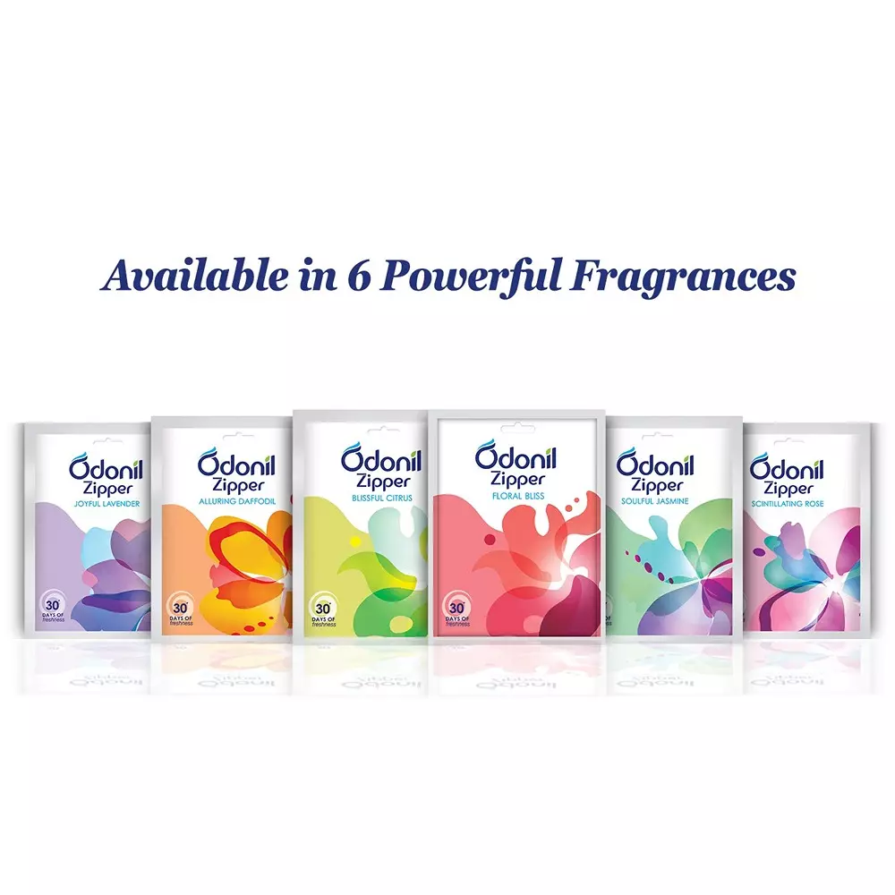 Odonil Air Freshener Zipper 10 g lavender (Pack of 6)