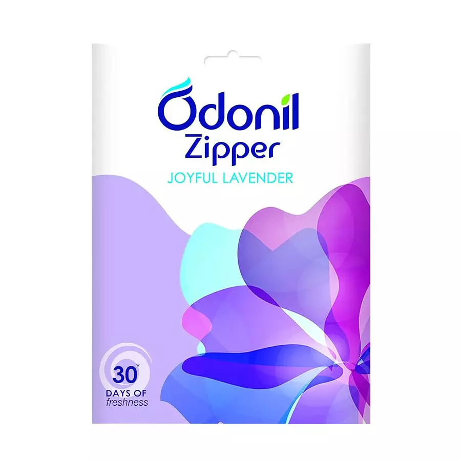Odonil Air Freshener Zipper 10 g lavender (Pack of 6)