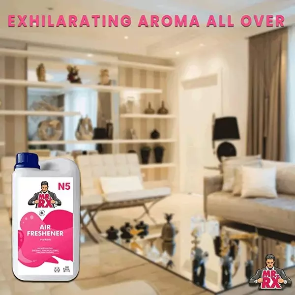 Mr. RX N5 Air Freshener 5 L Can Liquid Aroma for Home, Office & Hotels