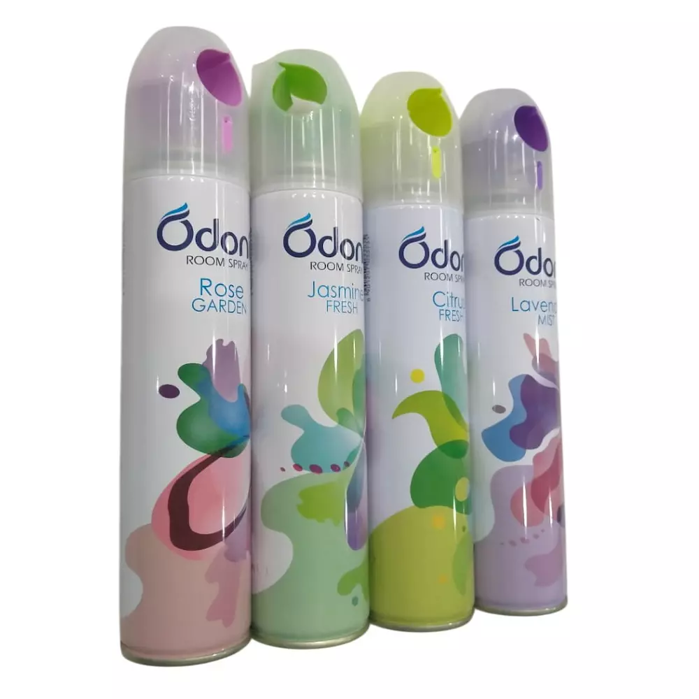 Odonil 171 ml Lavender/Rose/Jasmine/Citrus Fresh Freshener Spray (Pack of 4)