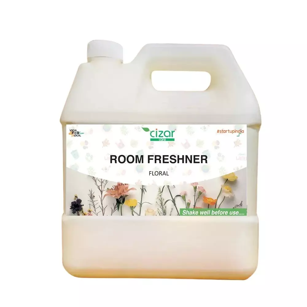 Cizar Water-Based Room Freshner cum Deodorizer 5 L with Floral Fragrance