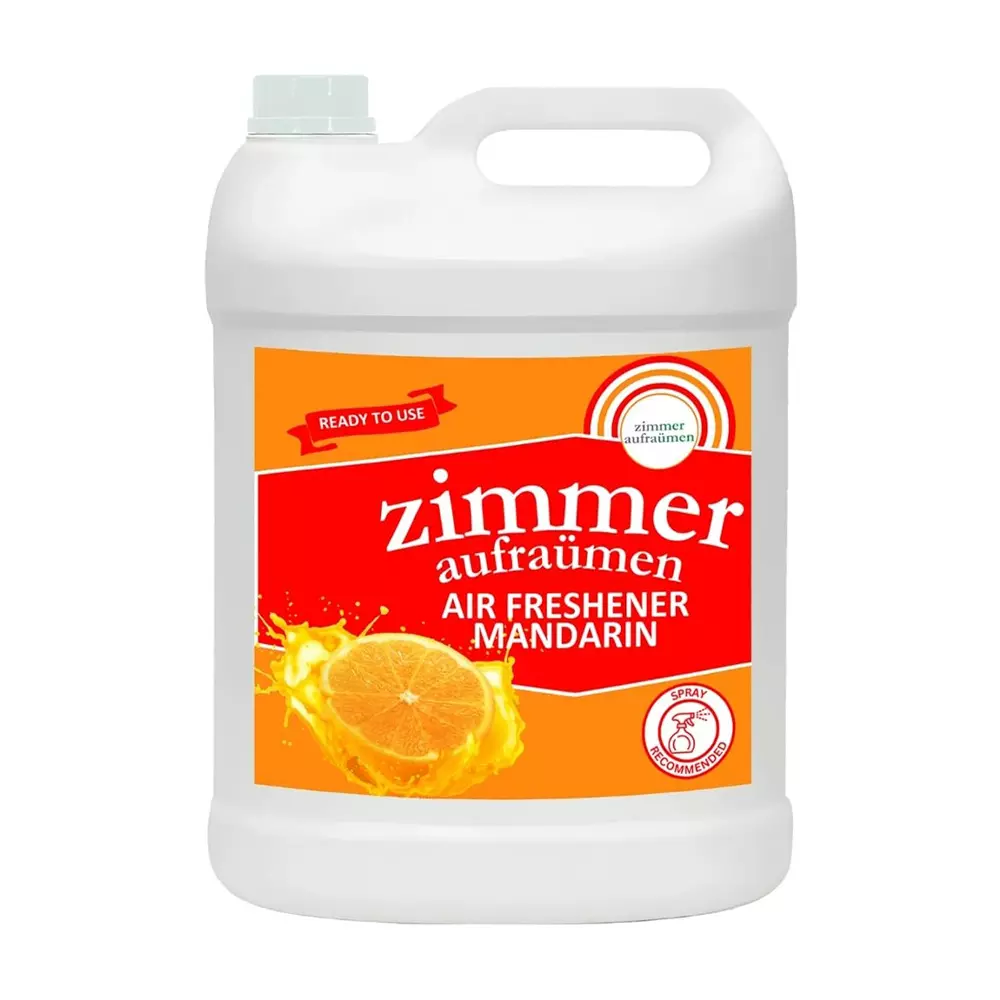Zimmer Aufraumen Commercial Room Freshener Liquid Mandarin Orange Fragrance 5 L Can, ZA-AF-MAND5L