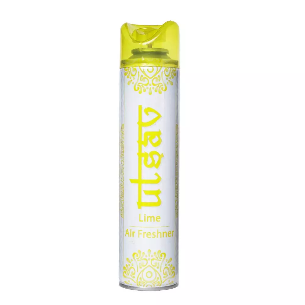 Utsav Air Freshner Lime Fragrance 300 ml Can Aerosol Form for Home & Office
