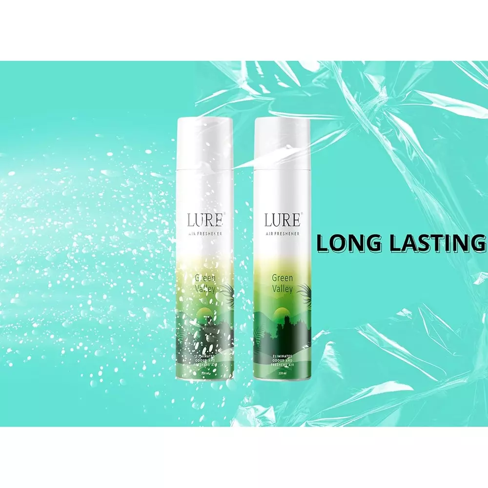 lure-room-air-freshener-spray-220-ml-each-green-valley-fragrance-bottle-for-bathroom-toilet-home-office-pack-of-2-pcs