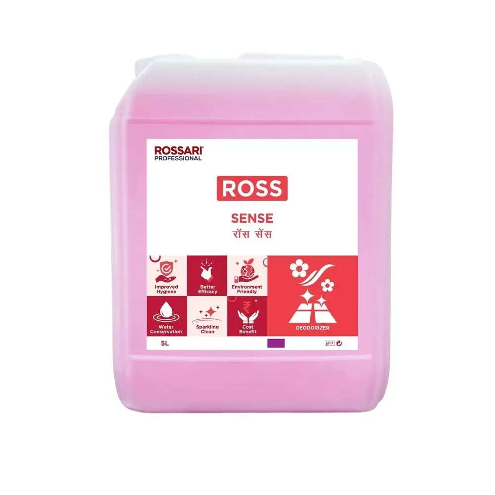 Ross Air Freshener Deodorizer Liquid Fresh Fragrance 5 L Can, ROSS SENSE