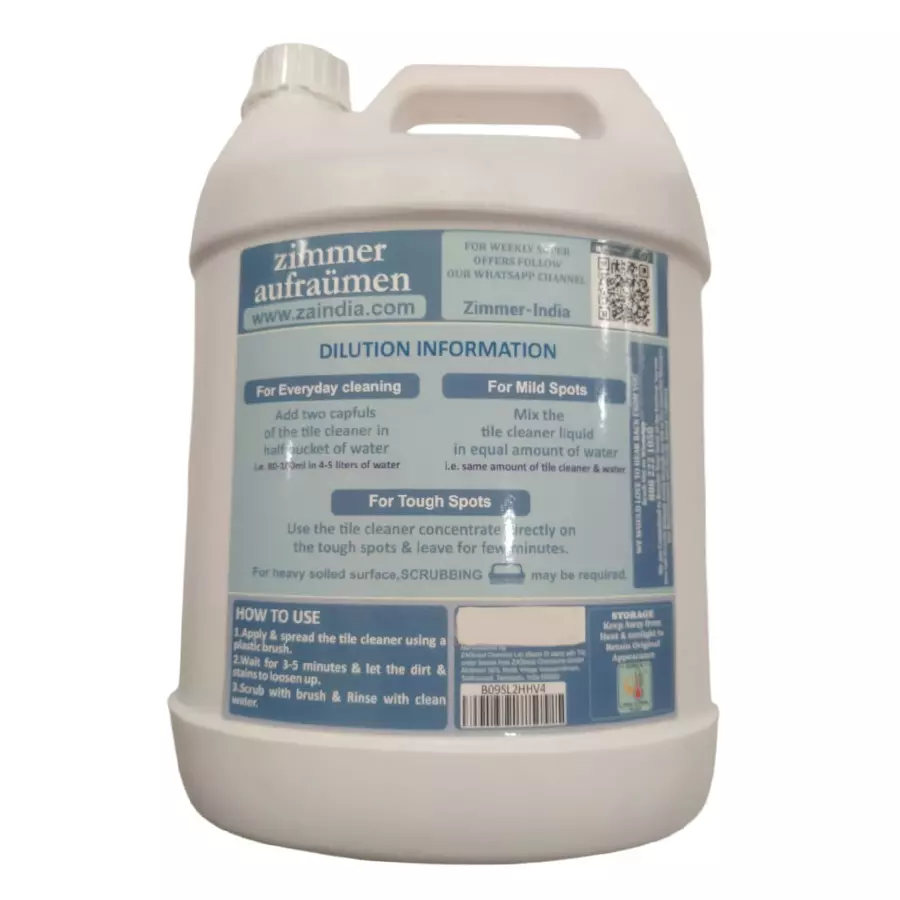 Zimmer Aufraumen 5 L Liquid Tile Cleaner