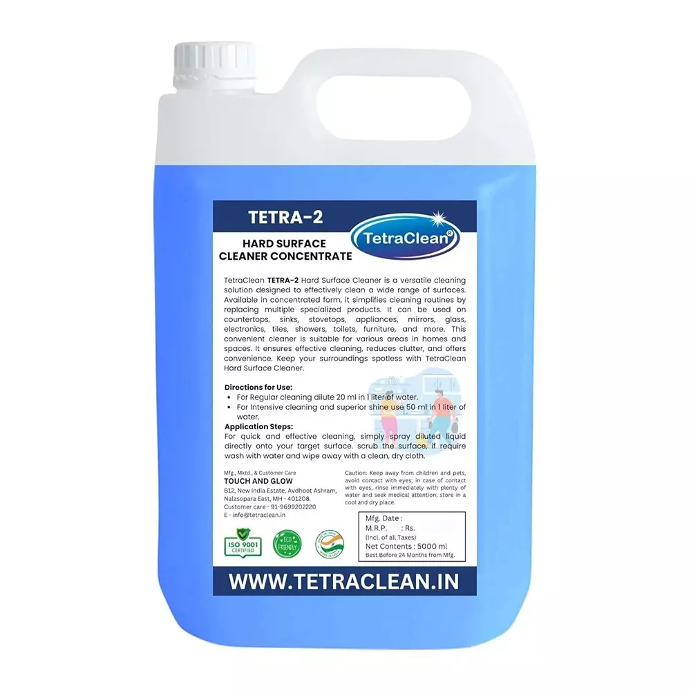 TetraClean 5 L Hard Surface Cleaner Fresh Scent All Purpose, Tetra_2