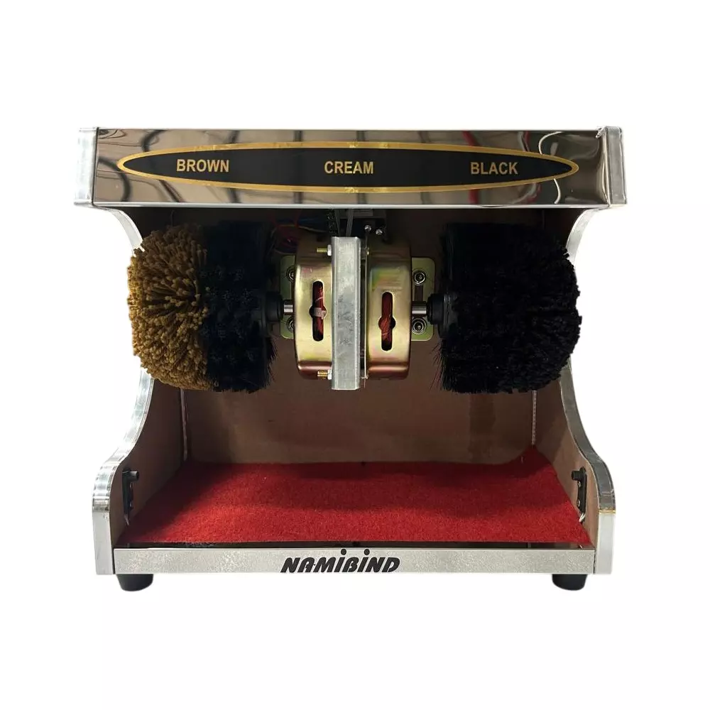 Namibind Silver Shoe Shining Machine, HY-03