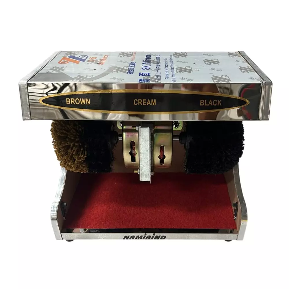 Namibind Silver Shoe Shining Machine, HY-03