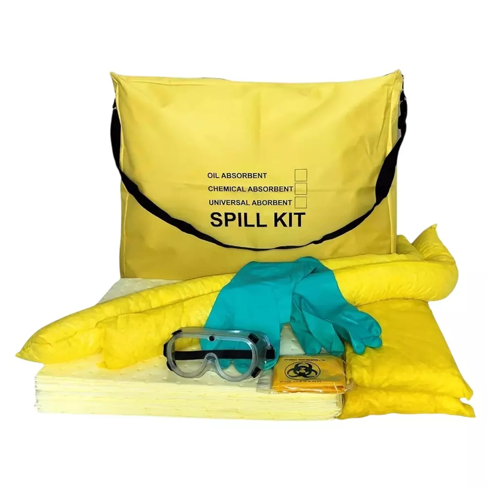 GENERIC Dry Chemical Refill Spill Kit Yellow Polypropylene 10 L Capacity