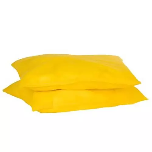 MULTIPLUS 10 x 10 inch Yellow Chemical Absorbent Pillow, MULTPLUS133 (Pack of 20)
