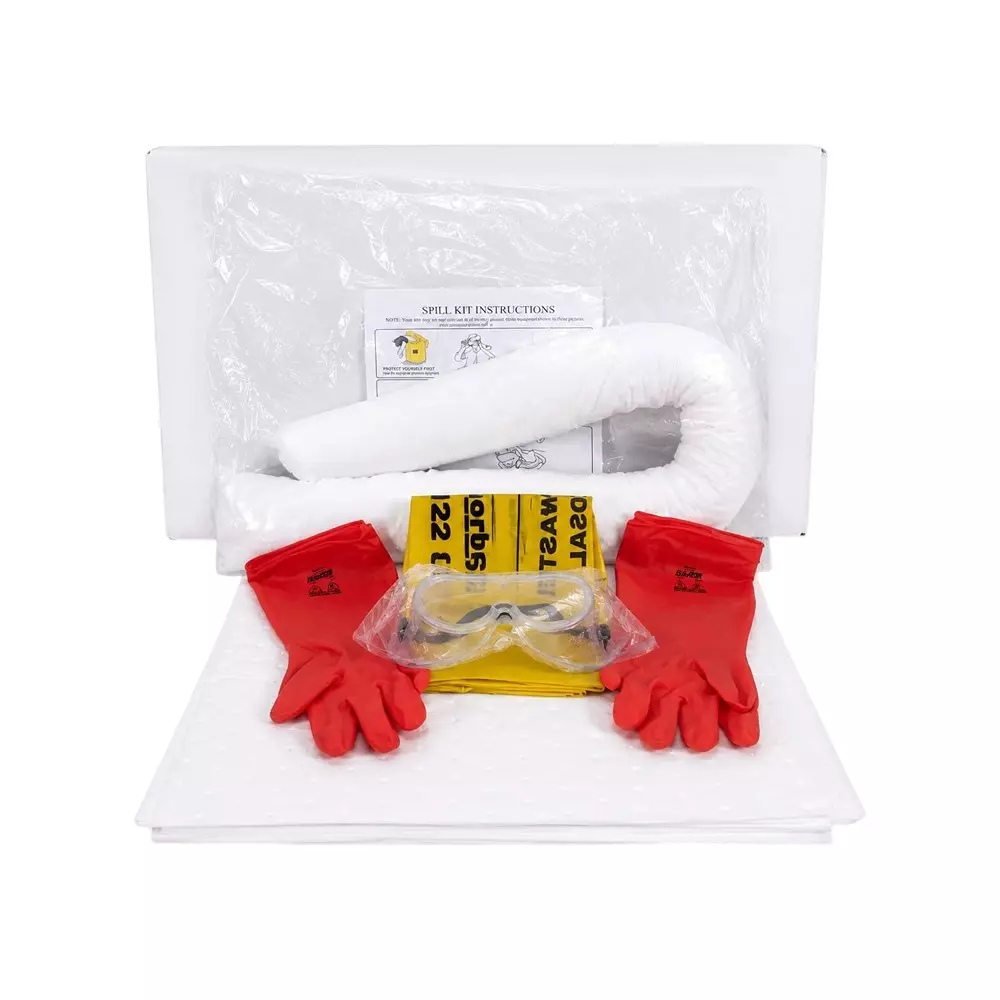 Enviroguard 10 L Oil Spill Kit Suitable For Manufacturing Facilities, Warehouses, Automobile Workshops, Engineering Departments, OILSPILLKITS11138