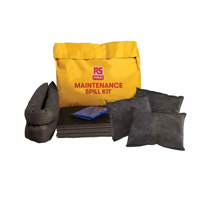 Buy RS PRO 70 L Maintenance Spill Kit Model No 1890074 from Industrybuying.com