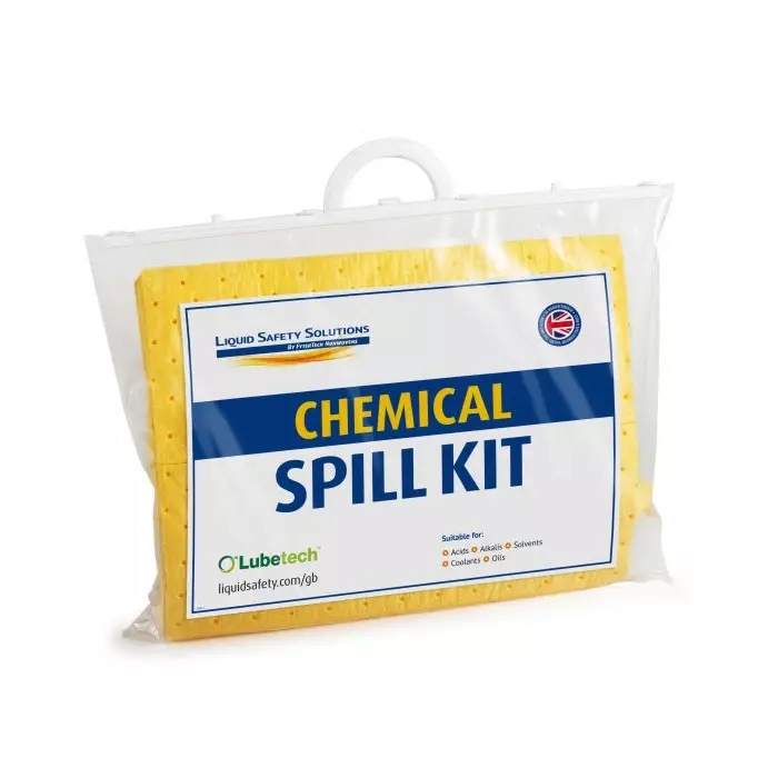 Lubetech Chemical Spill Kit 15 L Spill Kit, 07-1015