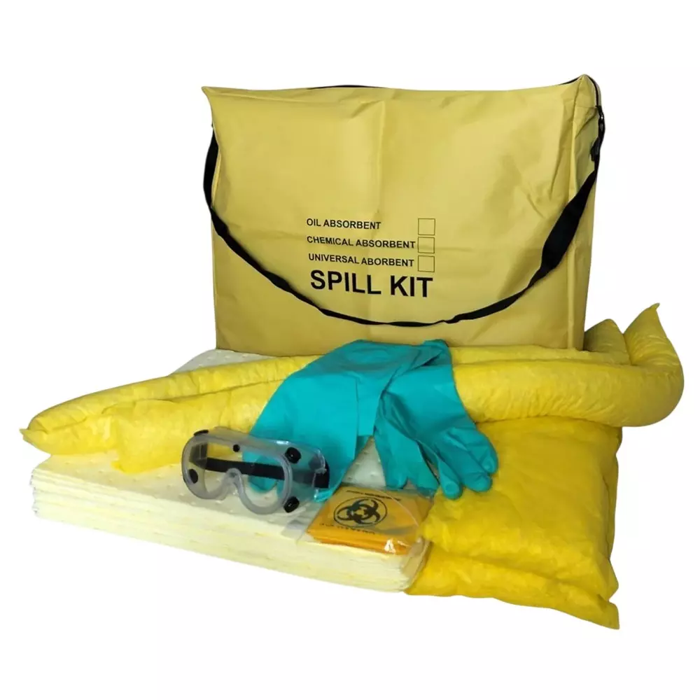 GENERIC Dry Chemical Refill Spill Kit Yellow Polypropylene 15 L Capacity