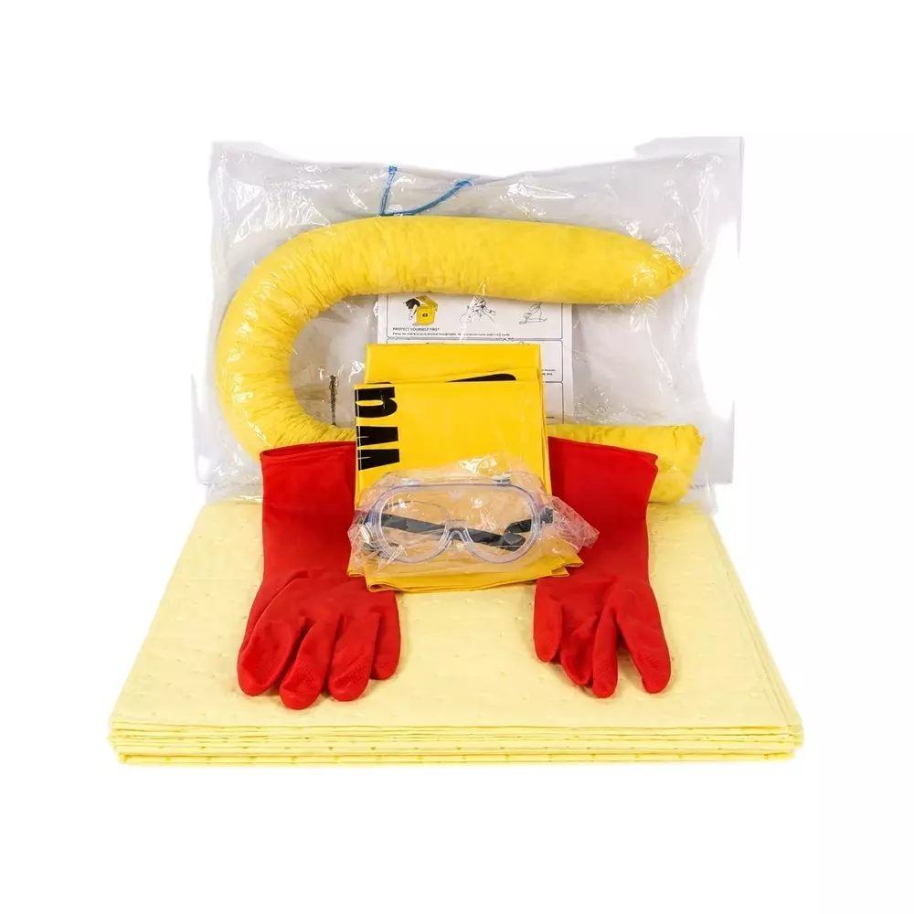 Enviroguard 10 L Chemical Spill Kit Suitable For Manufacturing Facilities, Warehouses, Automobile Workshops, Engineering Departments, CHEMICALSPILLKITS11141