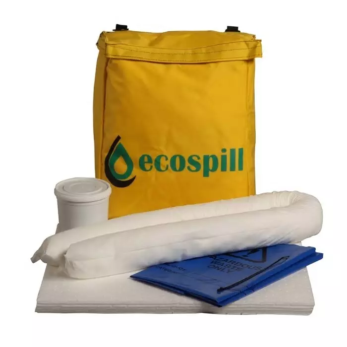Ecospill Oil Only 10 L Oil Spill Kit, H1280010