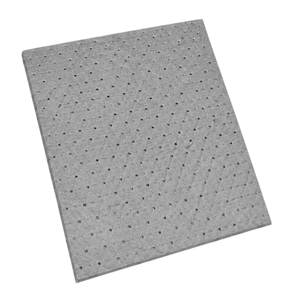 Enviroguard 16 x 20 Inch Universal Absorbent Pads Gray Suitable for Oil, Water & Coolant Spills, 10 Pads/Pack