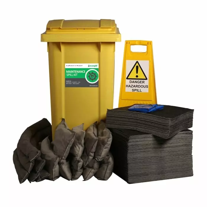 Ecospill Maintenance Spill Response Kits 240 L Spill Response Spill Kit, M1220240