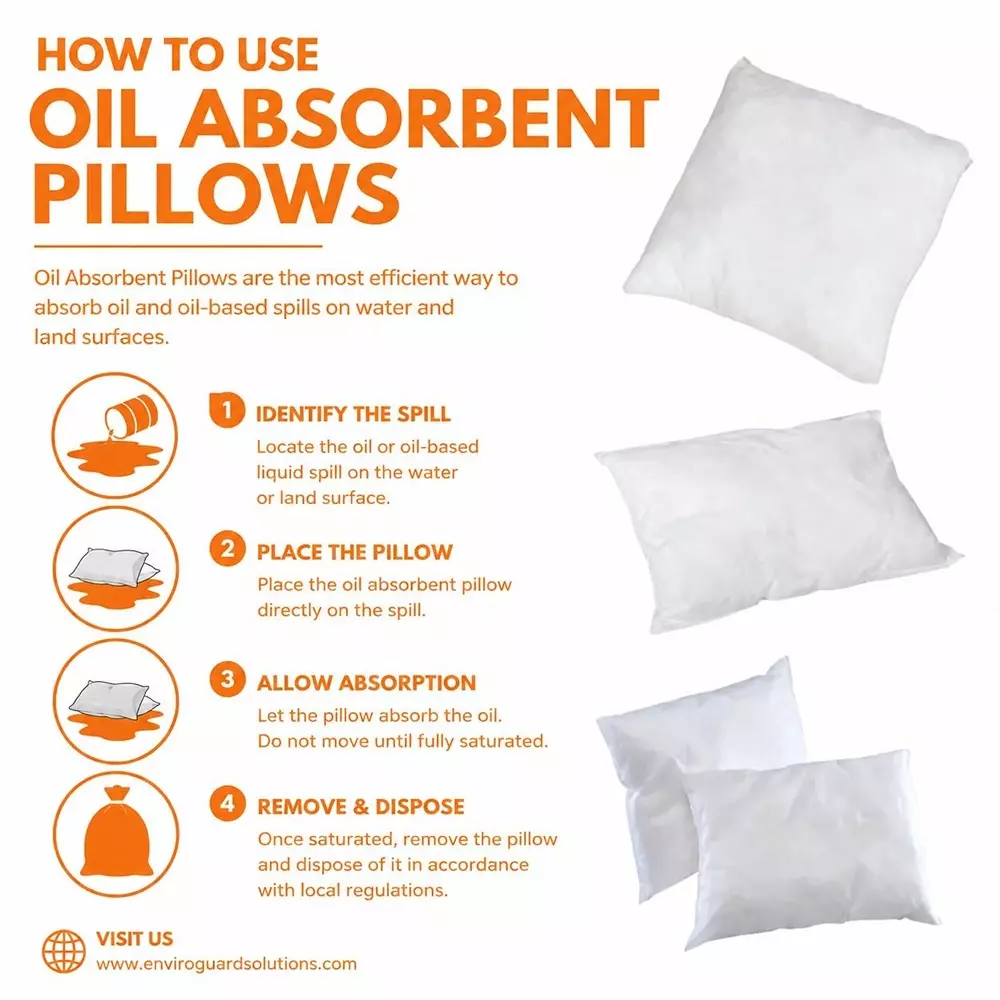 enviroguard-10-x-10-inch-oil-absorbent-pillows-white-suitable-for-industrial-marine-workshop-leaks-pack-of-4