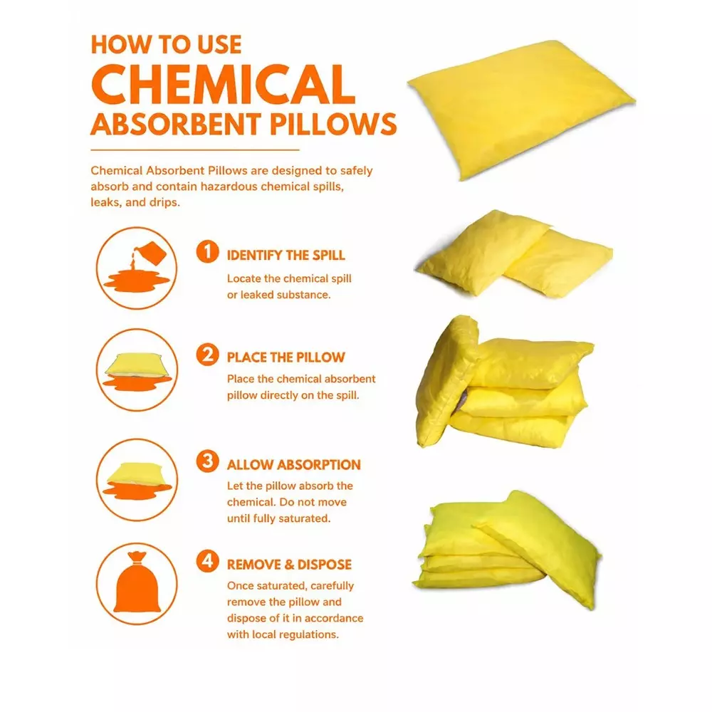 enviroguard-18-x-18-inch-chemical-absorbent-pillows-yellow-suitable-for-acids-bases-hazardous-liquids-pack-of-2
