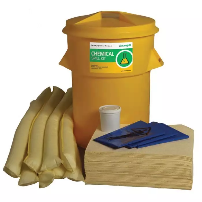 Ecospill Chemical Spill Response Kits 90 L Chemical Spill Kit, C1270090