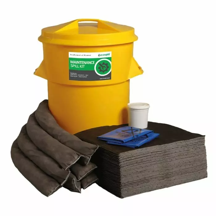 Ecospill Maintenance Spill Response Kits 90 L Maintenance Spill Kit, M1270090