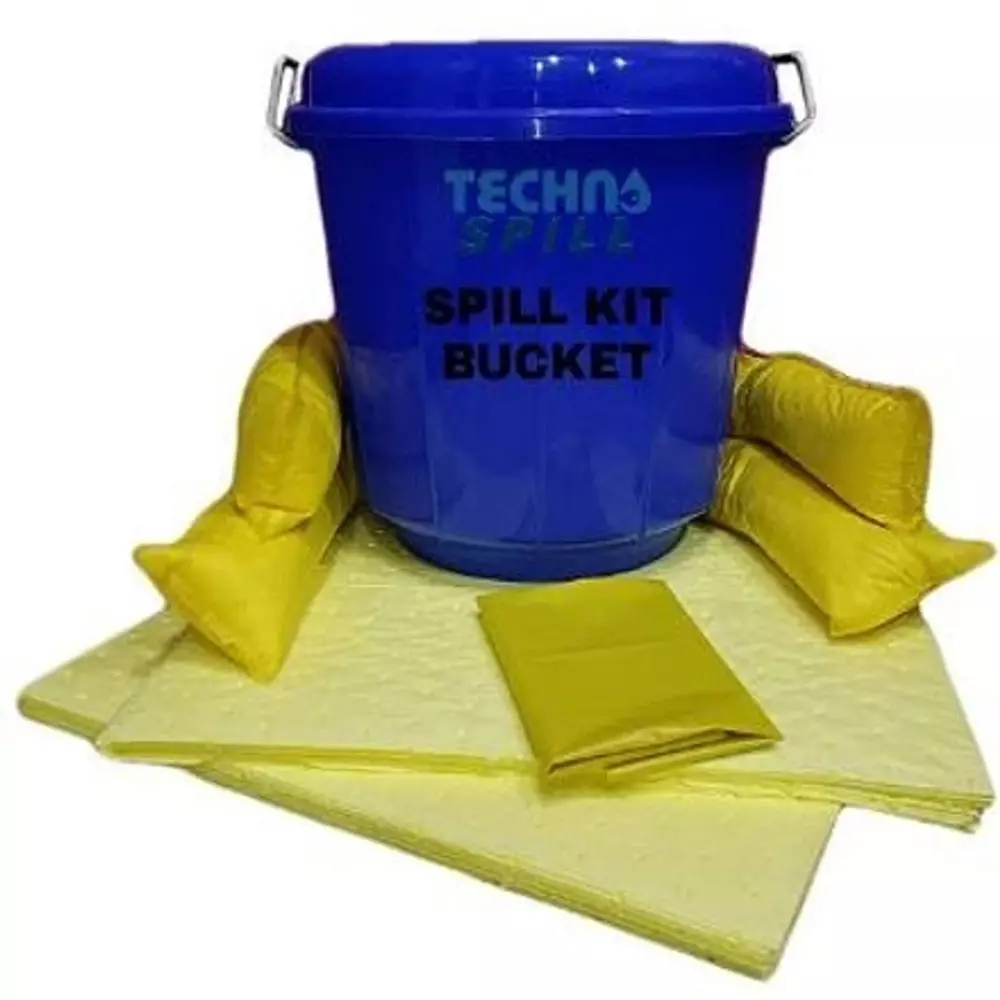 Safetymust 15 L Dry Chemical Refill Kit Universal Type for Absorbing Chemicals, Oils, Paints, Acids, Bases, Solvents