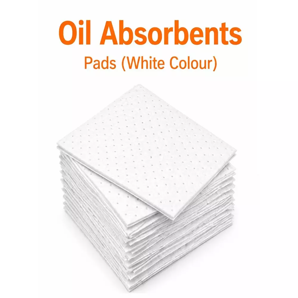 enviroguard-16-x-20-inch-oil-absorbent-pads-white-suitable-for-oil-fuel-diesel-hydraulic-fluid-leaks-50-padspack