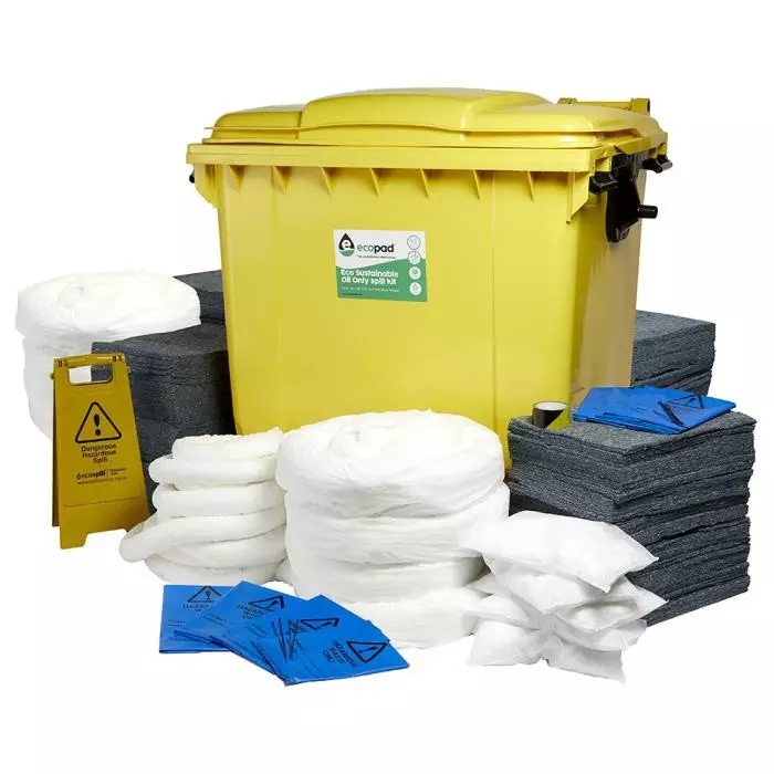 Ecospill Oil Only 1000 L Oil Spill Kit, ES1831000