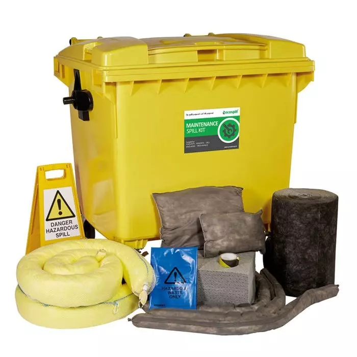 Ecospill Maintenance Spill Response Kits 1000 L Spill Response Spill Kit, M1231000
