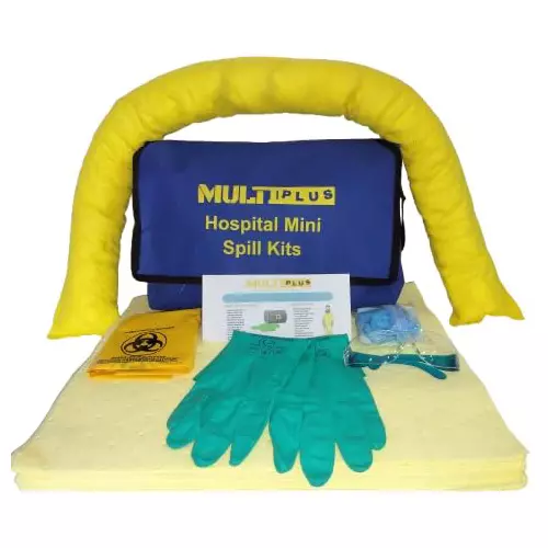 MULTIPLUS Hospital Spill Kit – Mini Multiple Color for Laboratories, And Healthcare Facilities, 0806FYOFPXZ