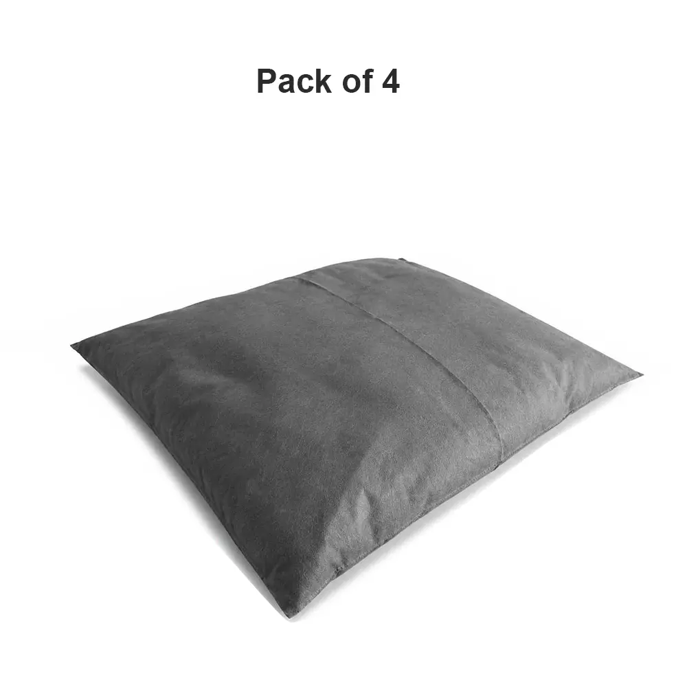 enviroguard-10-x-10-inch-universal-absorbent-pillows-gray-suitable-for-oil-coolants-water-industrial-fluids-pack-of-4