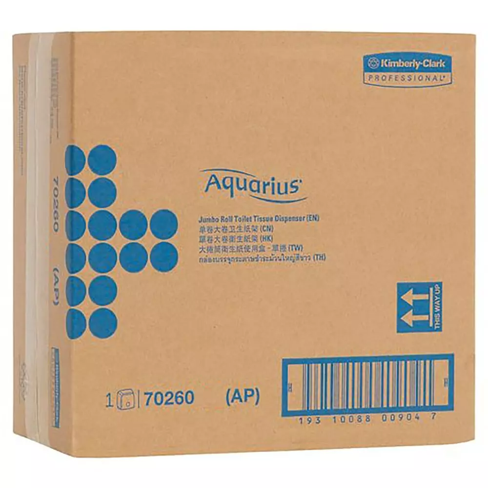 Kimberly-Clark Professional Aquarius Toilet Paper Tissue Jumbo Roll Dispenser, 70260