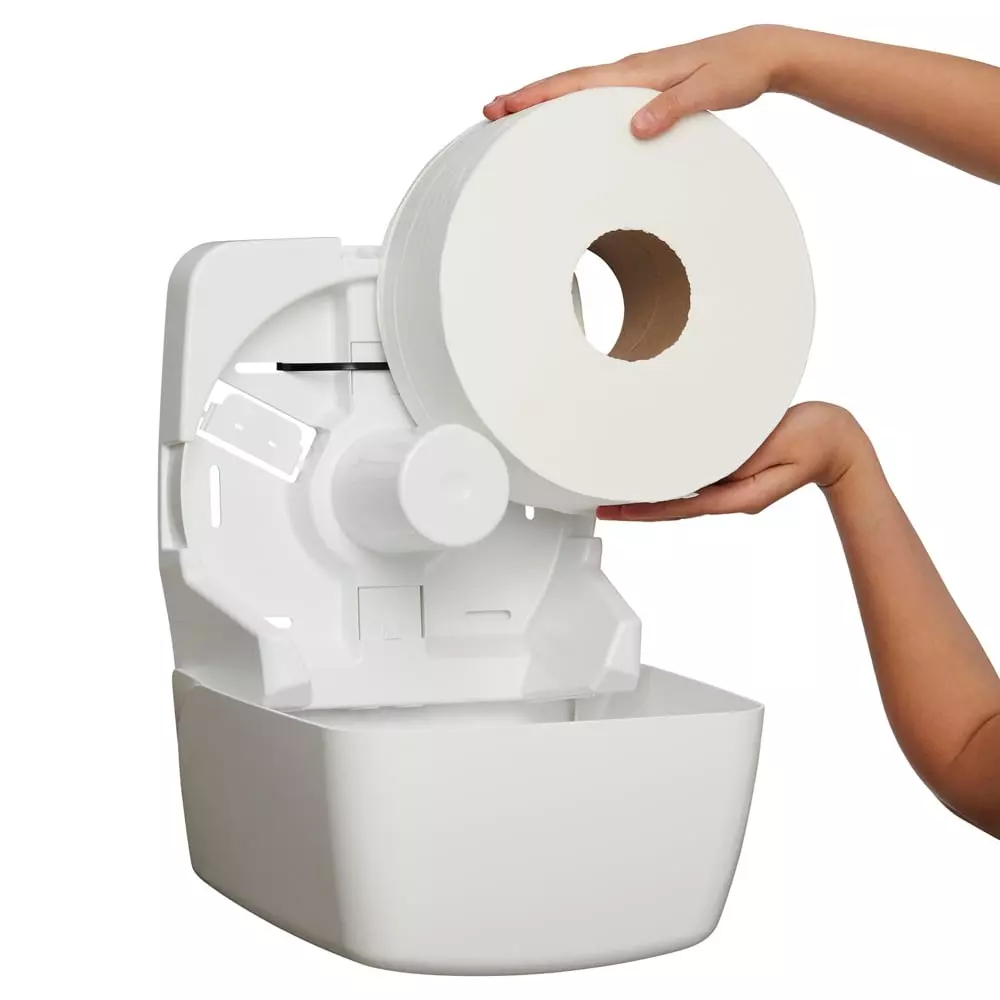 Kimberly-Clark Professional Aquarius Toilet Paper Tissue Jumbo Roll Dispenser, 70260