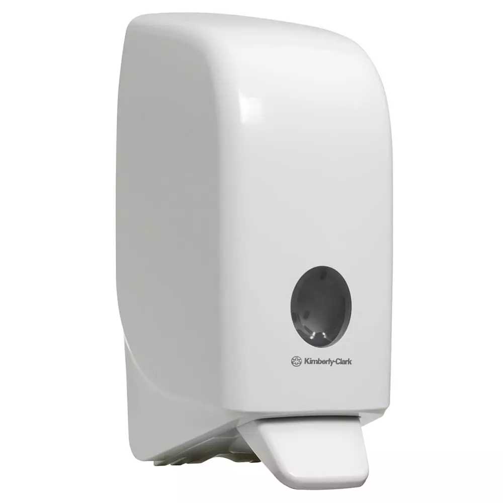 Kimberly-Clark Aquarius Soap Dispenser Wall Mount Plastic White, 69480
