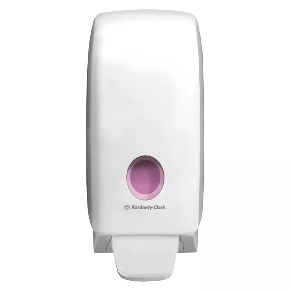 Kimberly-Clark Aquarius Soap Dispenser Wall Mount Plastic White, 69480