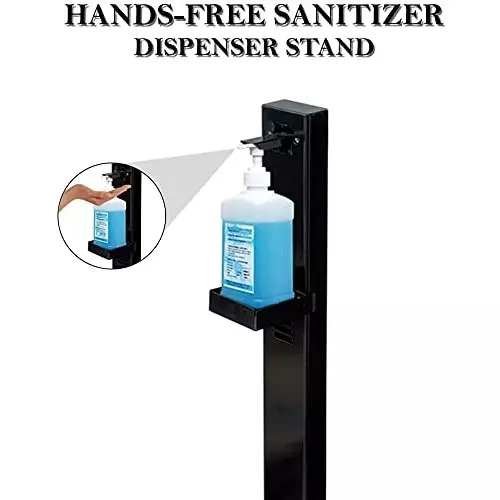 netboon-hand-sanitizer-dispenser-stand-foot-operated-mild-steel-black-net-sq-stand