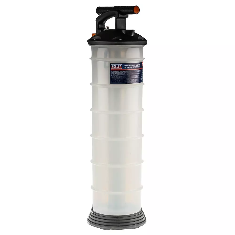 RS PRO Dispenser Composite Material Mobile Oil and Fluid Extractor 6.5 L, 2627663