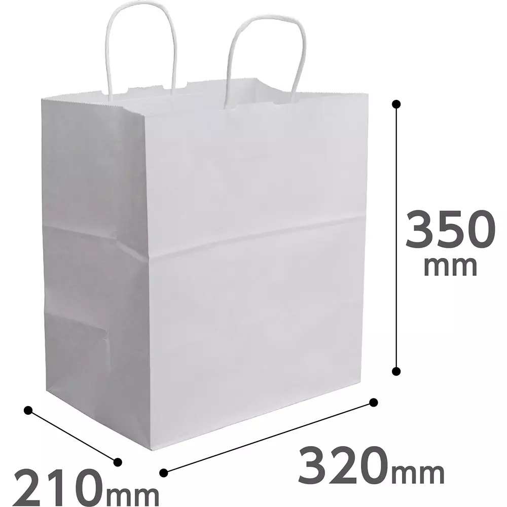 monotaro-handbag-paper-bag-plain-white-round-string-210-mm-thickness-21138698-pack-of-50-pcs
